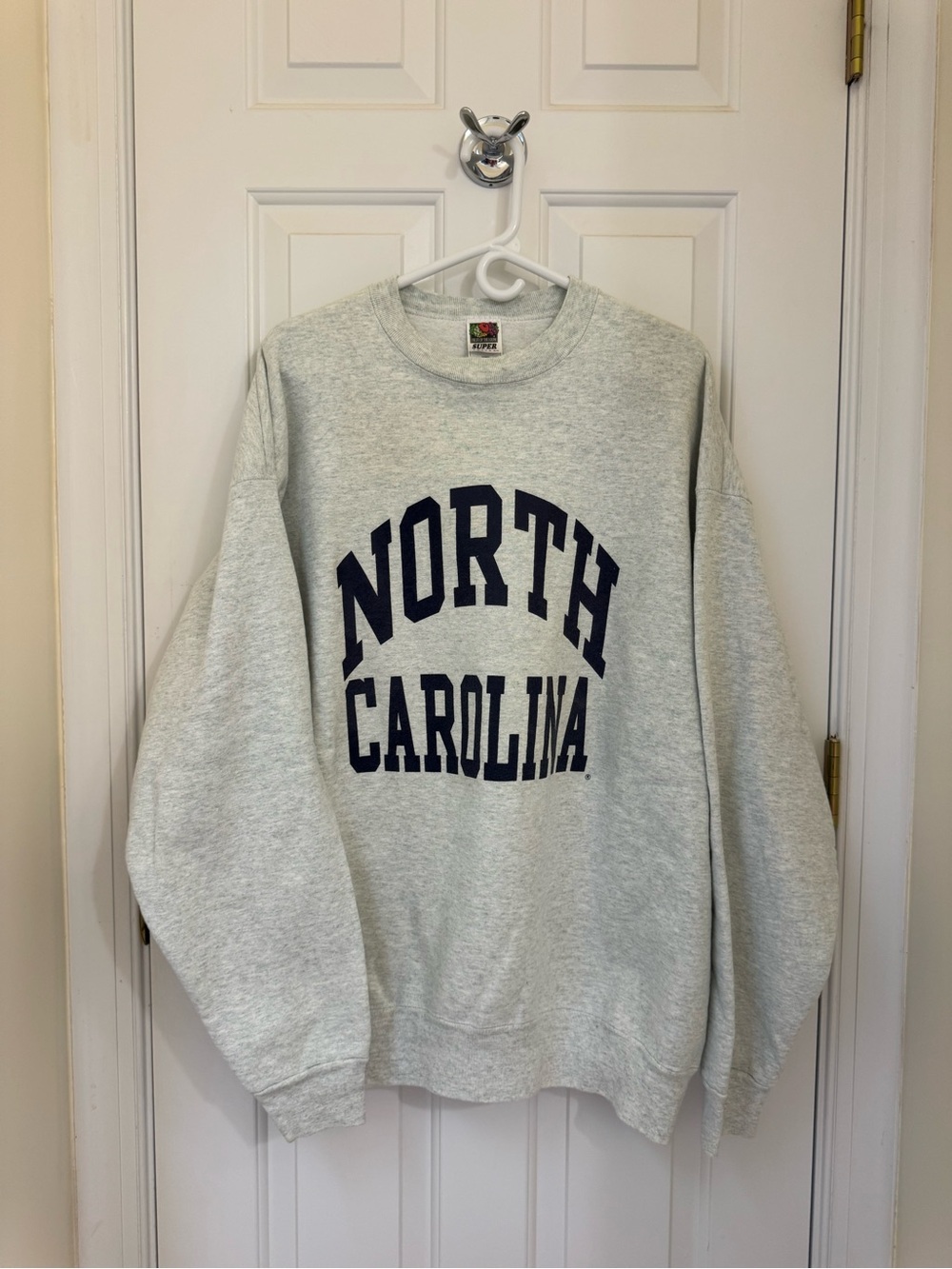 North Carolina Gray Crewneck Sweatshirt